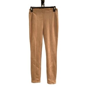 BlankNYC Faux Suede Leggings in Tan size 25 NWT